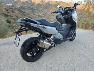 BMW C600 Sport Maxi Scooter Plata
