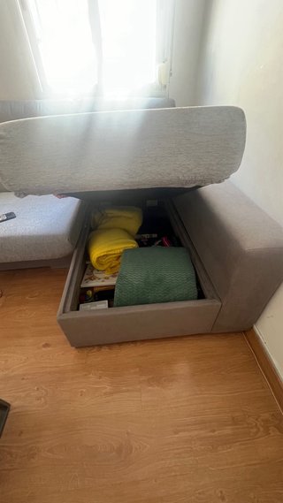 Sofá Chaise Longue Gris