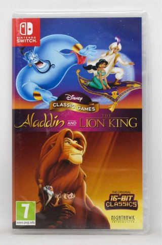 Disney Classic Games Aladdin & Lion King Switch
