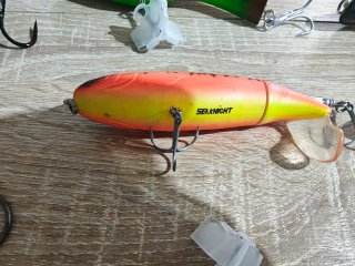 Gran lote señuelos pesca spinning pesado