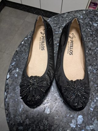 Zapatos Pitillos Negros Talla 38