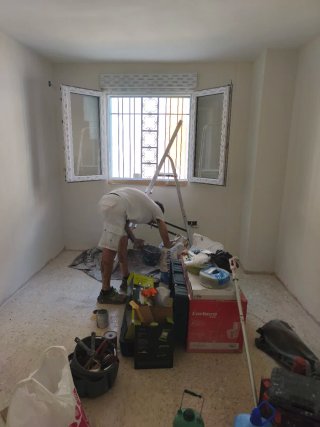 Trabajos de pintura