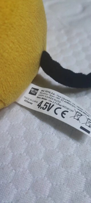 Peluche Pluto Disney 30cm con Pancia Sonora