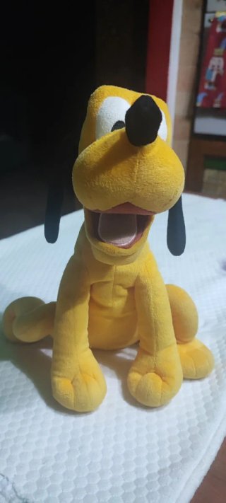 Peluche Pluto Disney 30cm con Pancia Sonora