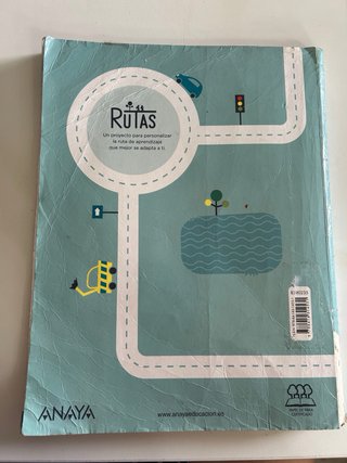 Libro Lengua Rutas Anaya 3 Primaria