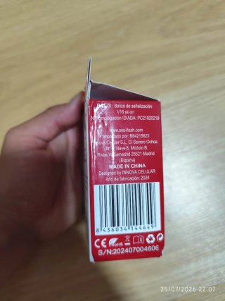 Baliza V16 SOS Flash Homologada