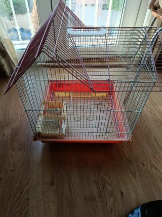Jaula grande para pájaros