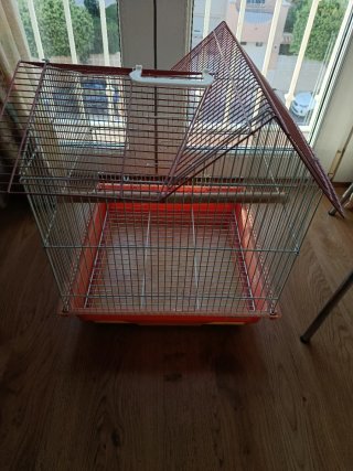 Jaula grande para pájaros