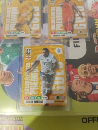 Lote 3 Limited Edition Premium Gold ADRENALYN FIFA