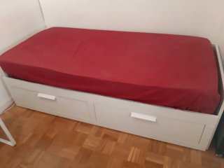 Cama nido con 2 cajones y supletoria