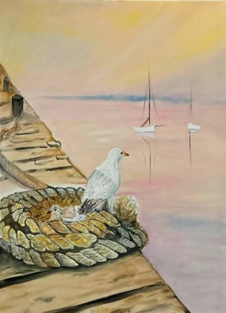 Quadro La vita tra le corde