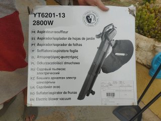 Soplador aspirador de hojas