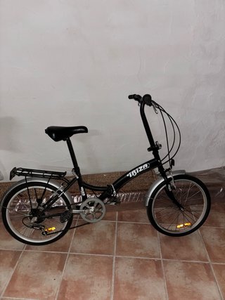 Bicicleta plegable Ibiza negra
