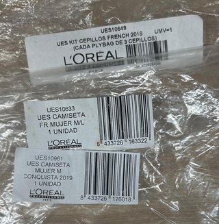 2 Camisetas L'Oréal Professionnel Negras