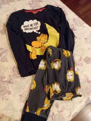 Set 5 pigiami bimbo 5-6 anni