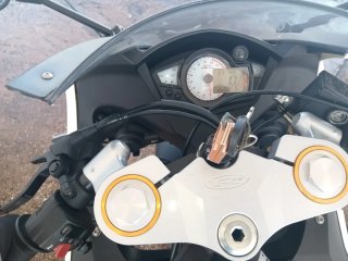 Rieju RS3 Sportbike Negra, Roja y Blanca