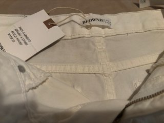 Shorts vaqueros blancos Brownie