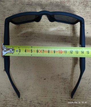 Gafas de Sol Inteligentes Polarizadas Negras