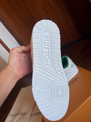Louis Vuitton Sneakers Bianche e Verdi