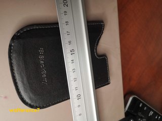Funda BlackBerry Negra Cuero