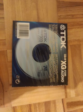 Mítico Lote 4 CDs TDK CD-R XG 74 min a estrenar