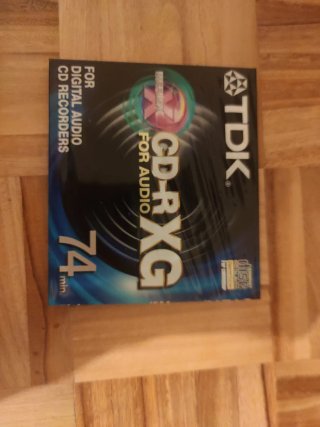 Mítico Lote 4 CDs TDK CD-R XG 74 min a estrenar