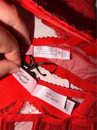 Completo Agent Provocateur Rosso