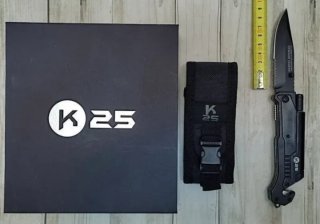 OFERTA! K25 TACTICA CON PEDERNAL Y LINTERNA