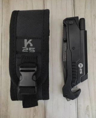 OFERTA! K25 TACTICA CON PEDERNAL Y LINTERNA