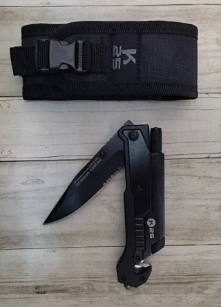 OFERTA! K25 TACTICA CON PEDERNAL Y LINTERNA