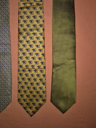 Set Cravatte Vintage in seta