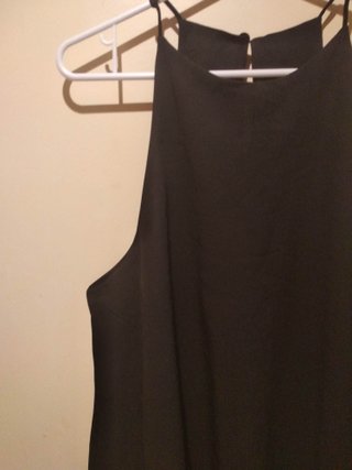 Blusa Negra sin Mangas