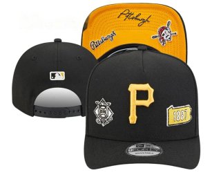 Gorra New Era Pittsburgh Pirates Negra y Amarilla
