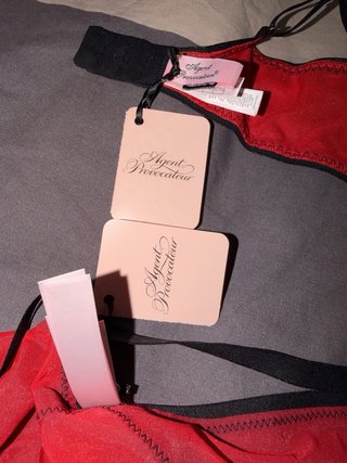 Completo Agent Provocateur Rosso Nero