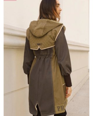 Gabardina Highly Preppy Verde Militar
