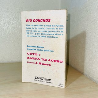 Novela Oeste, RÍO CONCHOS - IMPECABLE CASI NUEVA