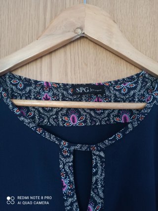 Blusa SPG estilo rústico