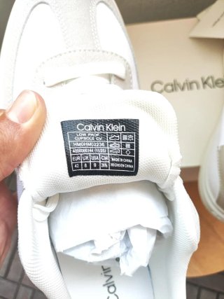 Zapatos Calvin Klein Blanca