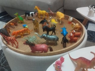 Lote de muñecos animales variados