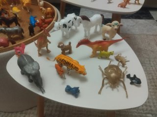 Lote de muñecos animales variados