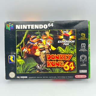 Donkey Kong 64 N64 Completo + Expansion Pak
