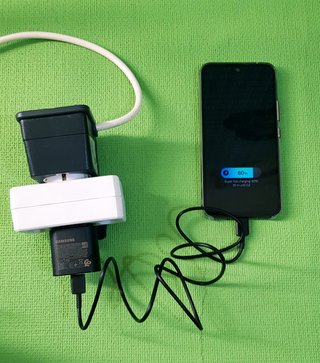 Caricabatterie Samsung 25W USB-C Nero EP-TA800
