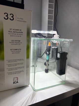 Kit Acuario Aqua LED 33 Litros
