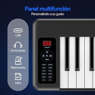 Piano Plegable Rhymo 61 Teclas