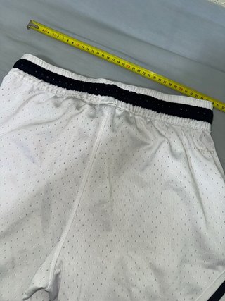 Pantalón corto baloncesto Jordan blanco y negro