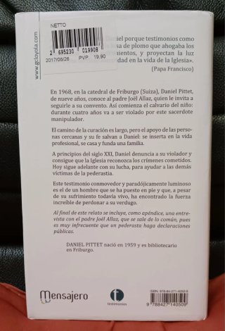 Le perdono, padre : sobrevivir a una infancia rota