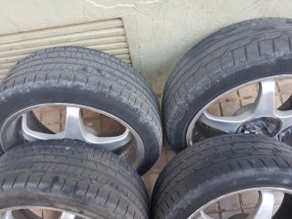 Llantas 5 radios 8 tornillos 205/45R17