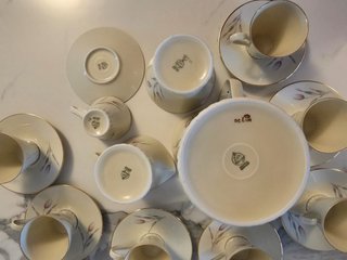 Servizio Caffè Bavaria Porcellana Vintage