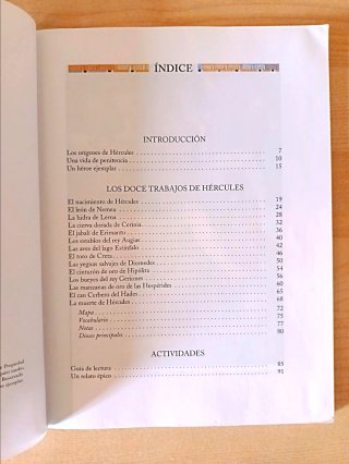Libro Los 12 trabajos de Hércules