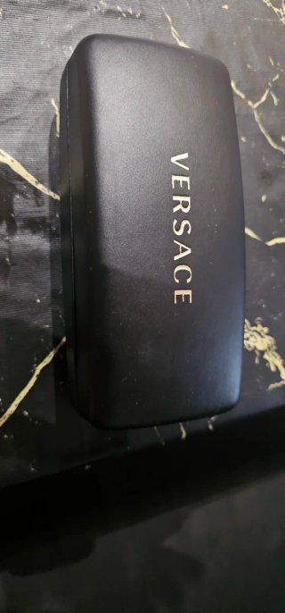 Occhiali da sole Versace neri e dorati